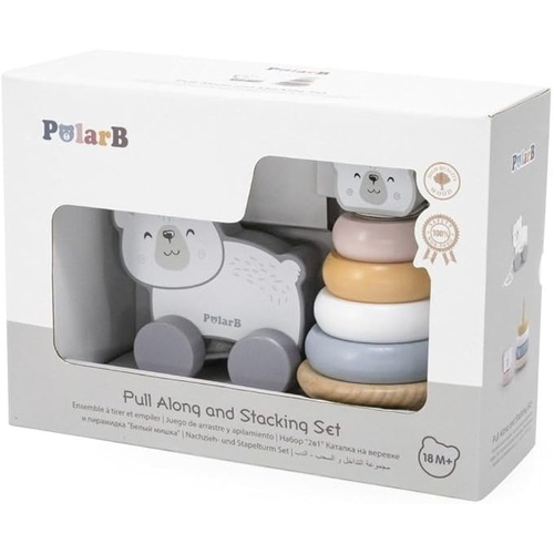 Polar B Pull Along and Stacking Set
