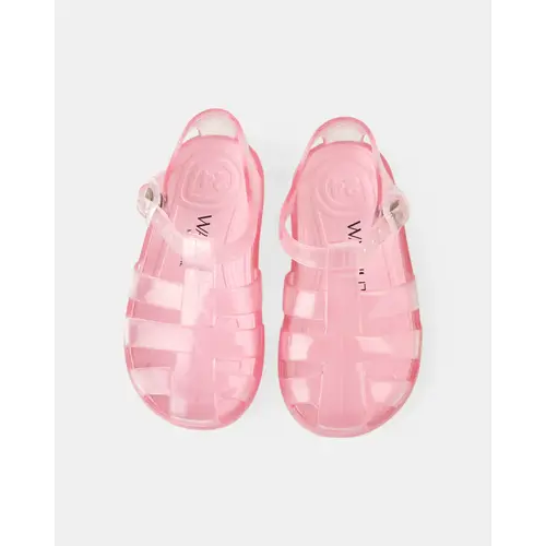 Walnut Frankie Sandal | Pink