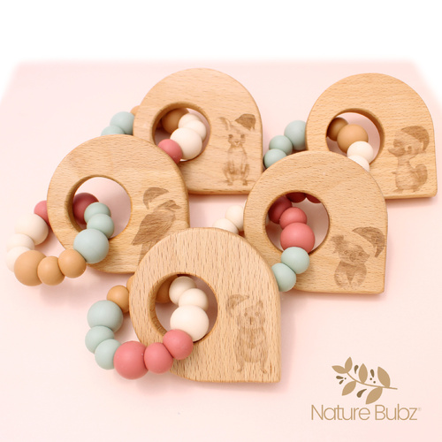 Little Aussie Christmas Teether Kookaburra