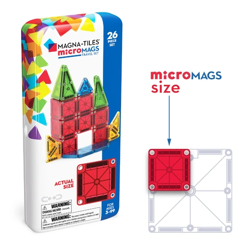Magna Tiles Micromags Travel Set