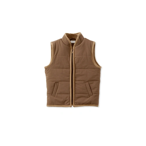 Milky Chocolate Sherpa Vest