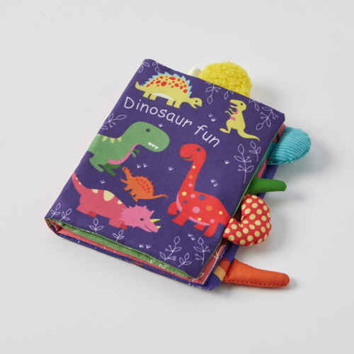 Dinosaur Fun Fabric Crinkle Book