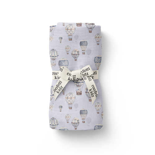 Confetti Kidz Organic Muslin Wrap | Dreamy Sheep