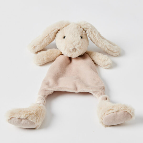 Jiggle & Giggle Beige Bunny Comforter
