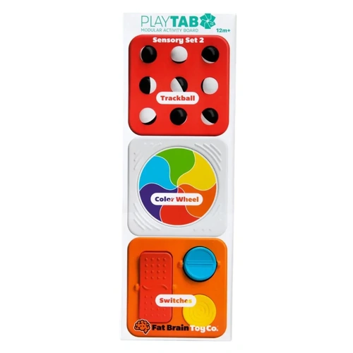 PlayTab Sensory Set 4 (Trackball, Colour Wheel, Switches)