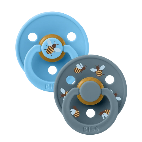 BIBS  Round Pacifier | Bumblebee Breeze Mix (2pk)