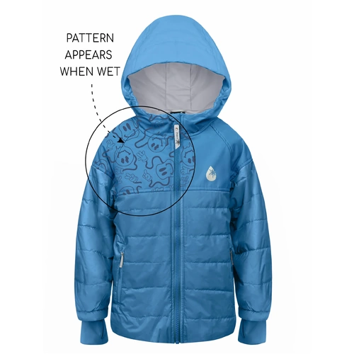 Therm Kids Hydracloud Puffer Jacket | Tide Blue