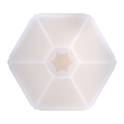 Melii Hexagon Snackle Box | Ivory