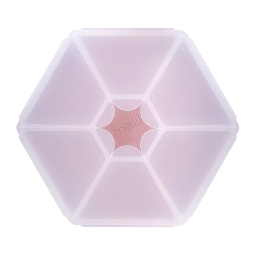 Melii Hexagon Snackle Box | Pink