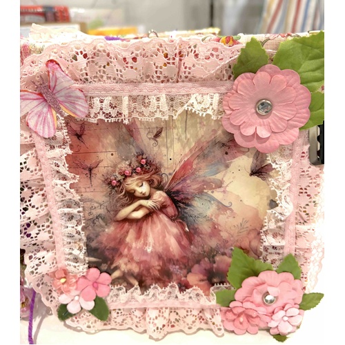 One-of-a-Kind Handmade Altered Art Journal by Leonie