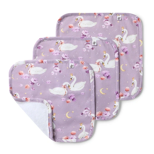 Swan Lake Organic Wash Cloths | 3 Pack