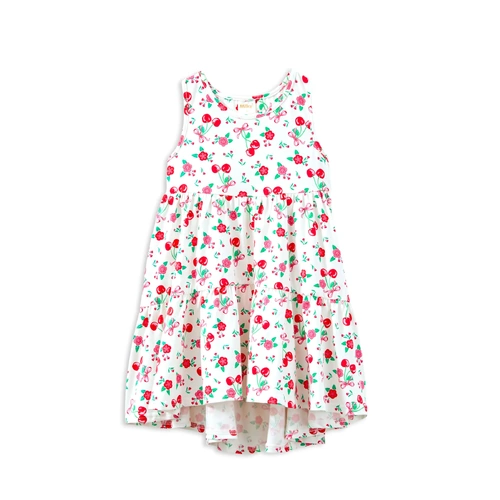 Milky Sweet Cherry Dress
