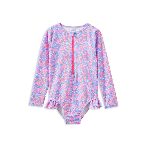 Milky Pretty Posy L/S Swimsuit