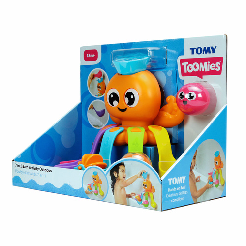 TOMY 7 in 1 Bath Activity Octopus