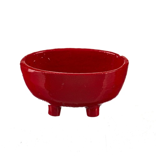 Mini Potion Oval Cauldron | Red