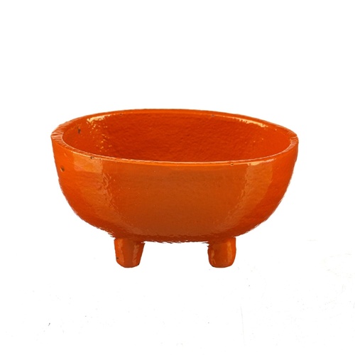 Mini Potion Oval Cauldron | Orange