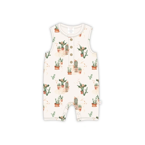 Confetti Kidz Happy Cactus Baby Playsuit