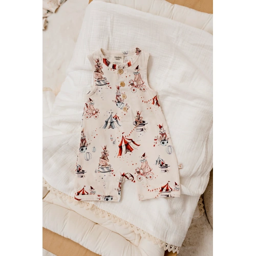 Confetti Kidz Circus Bunnies Baby  Playsuit