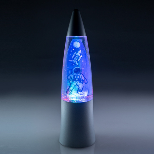 Shake & Shine Space Lamp | Colour Changing Glitter Light