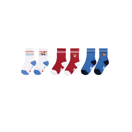 Huxbaby Sporty Socks 3 Pack Jetsetter