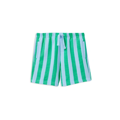 Milky Stripe Fleece Shorts