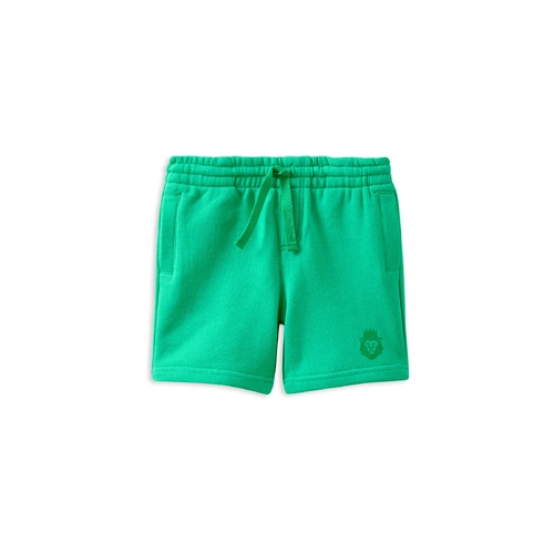 Milky Green Fleece Shorts