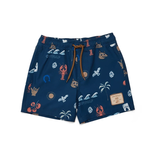 Crywolf Board Shorts | Lucky Days 