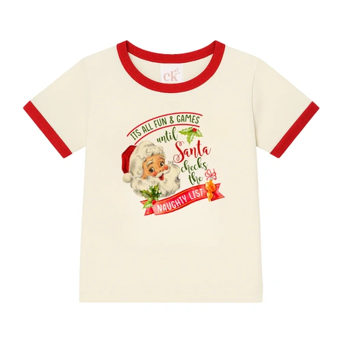 Confetti Kidz Santa's Naughty List | Bamboo Tee