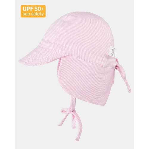 Toshi Flap Cap| Blush