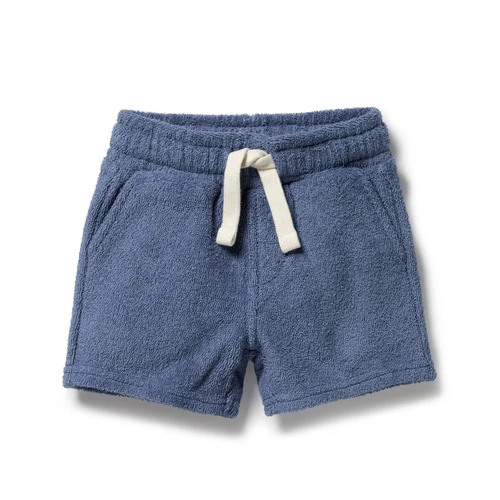 Deep Blue Organic Terry Short 