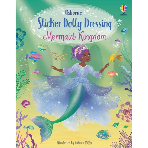 Usborne Sticker Dolly Dressing Book | Mermaid Kingdom
