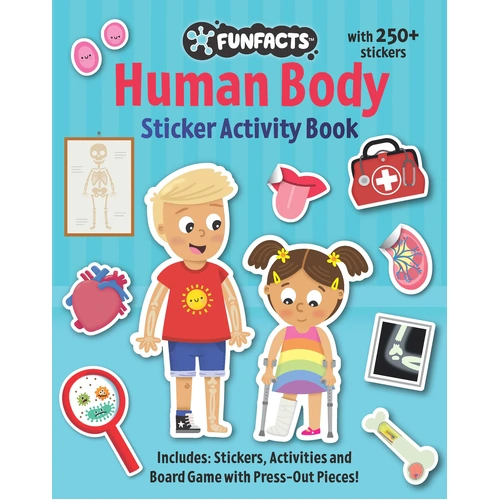 FunFacts - Sticker Activity Book - Human Body