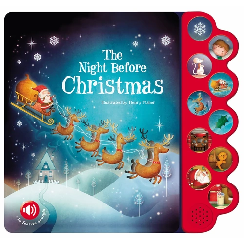 10-Button Sound Book - The Night Before Christmas