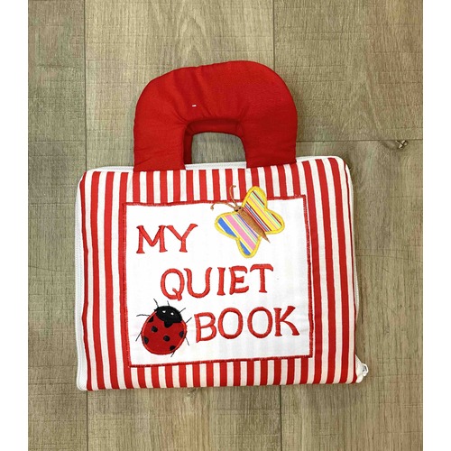 Dyles My Quiet Book Red Stripe