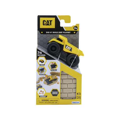 CAT Dig N Build Dirt Playset
