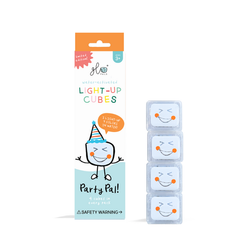 Glo Pal Light Up Cube | Party Pal | White
